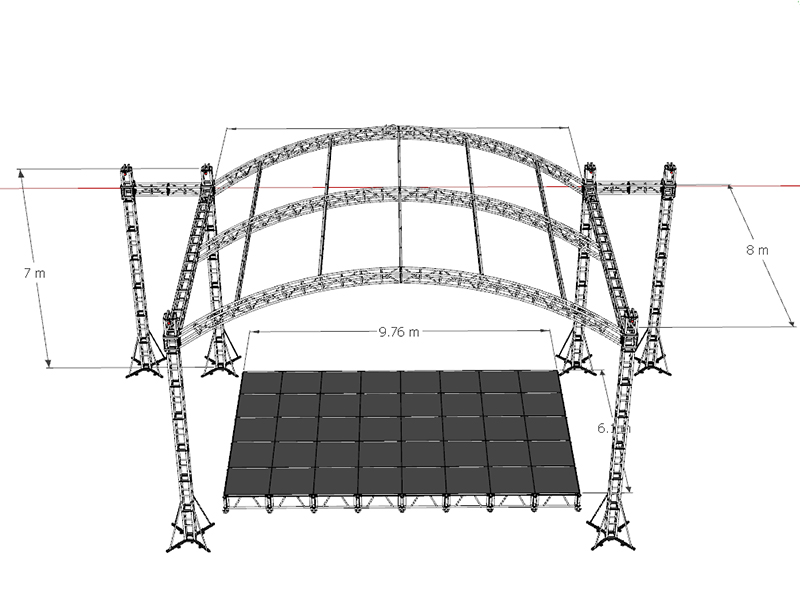 The introduction to the Arched Roof/Circular Truss 